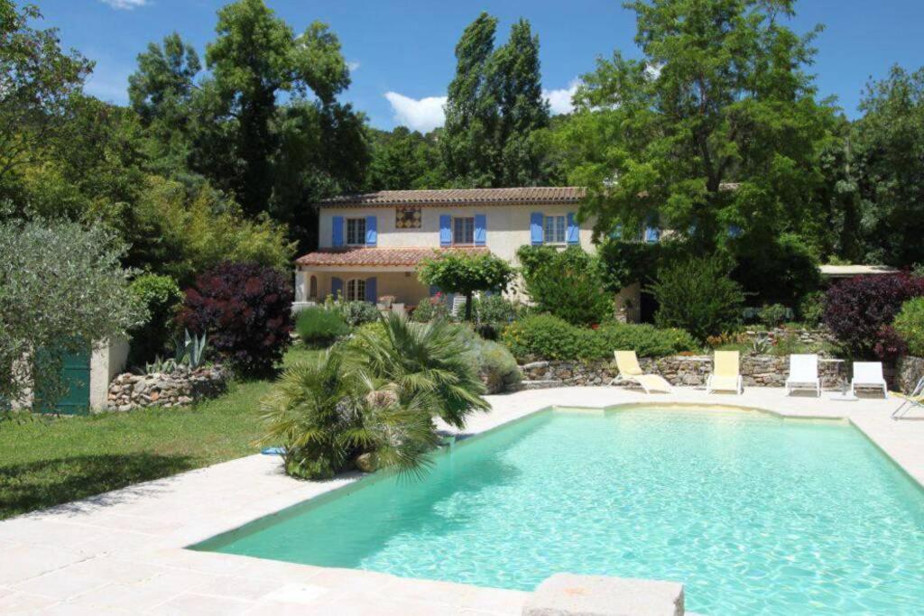 Bastide Derroc Villa Cotignac Bagian luar foto