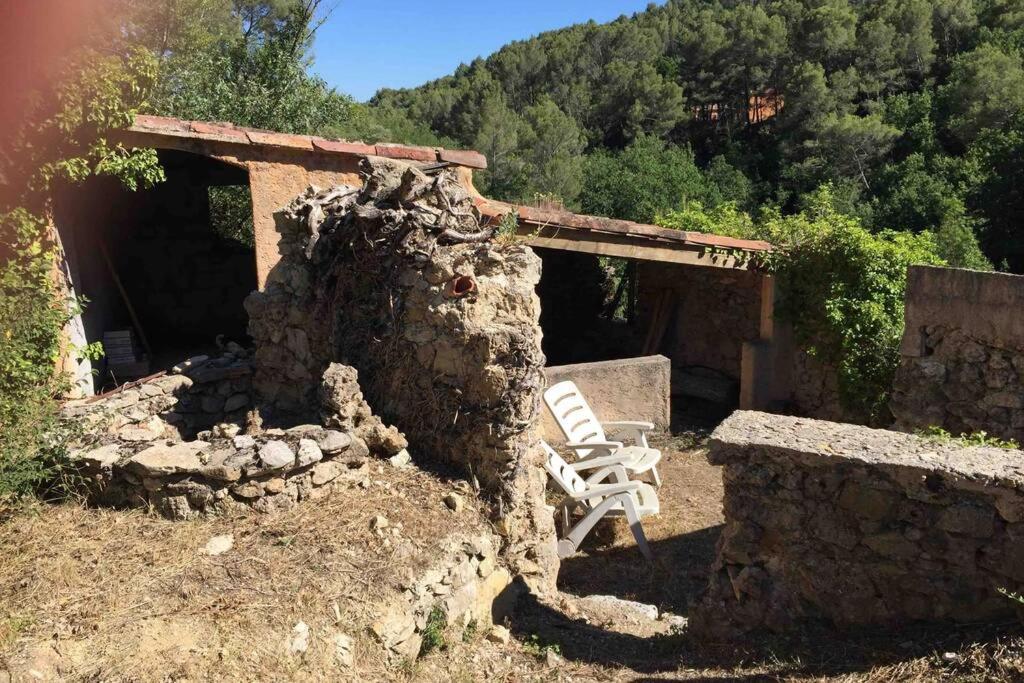 Bastide Derroc Villa Cotignac Bagian luar foto
